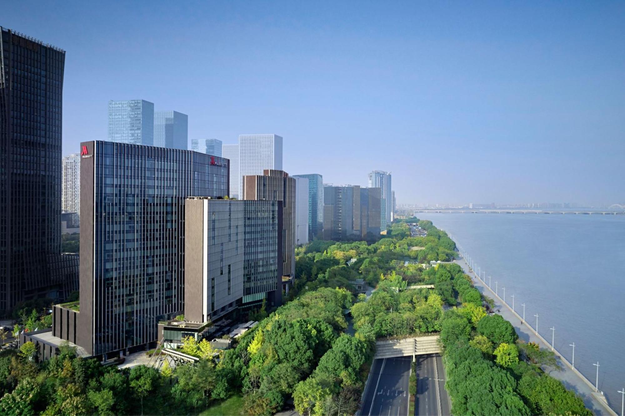Hangzhou Marriott Hotel Qianjiang Exteriér fotografie