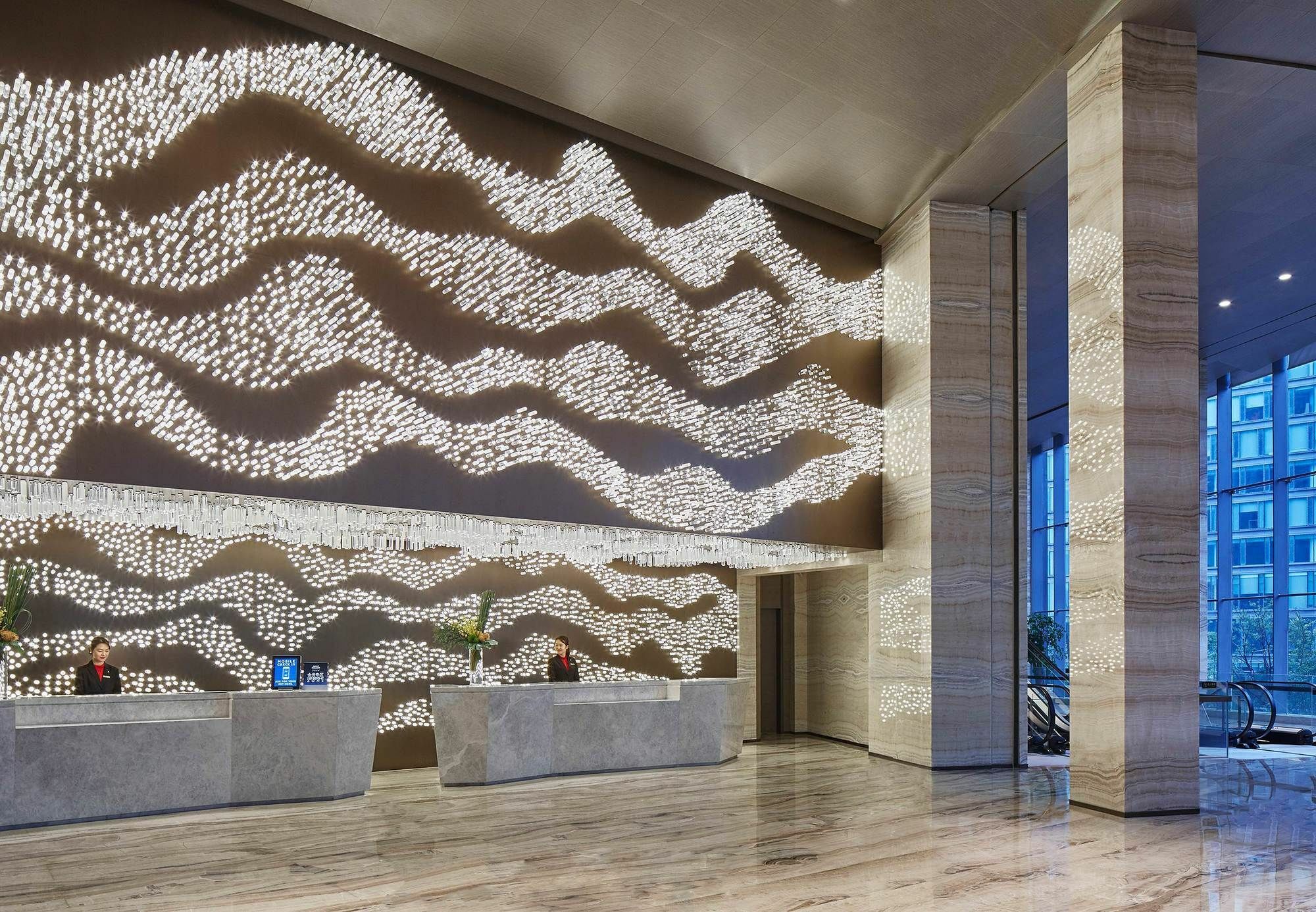 Hangzhou Marriott Hotel Qianjiang Exteriér fotografie