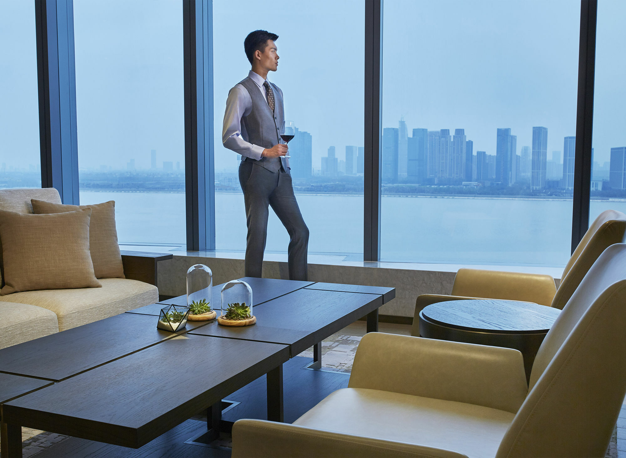 Hangzhou Marriott Hotel Qianjiang Exteriér fotografie